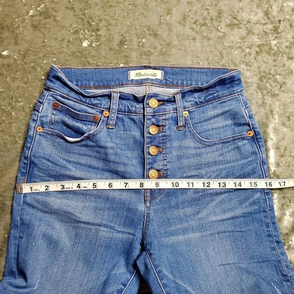 Madewell Cali Demi-Boot Distressed Jeans - Picture 7 of 11